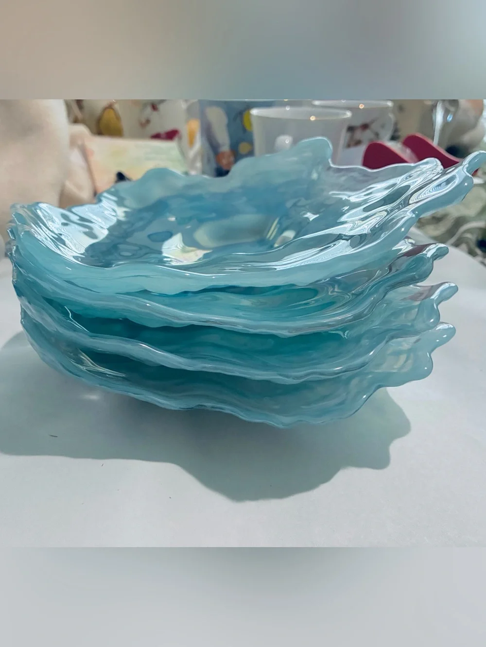 Akcam Glass handmade iridescent